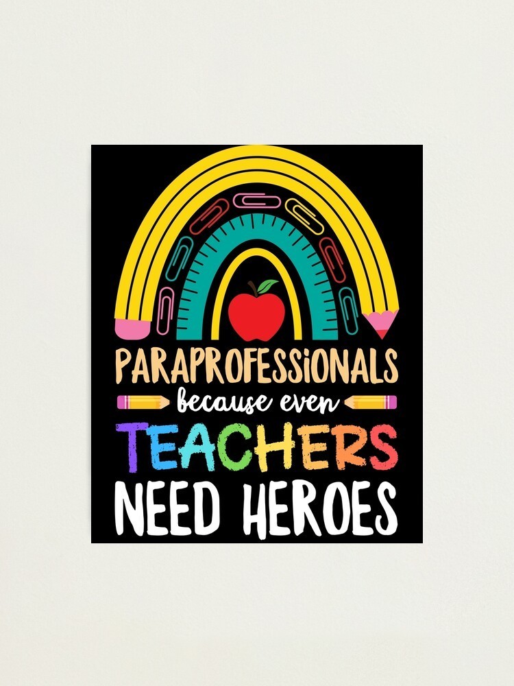 Paraprofessional vacancies at both grade school and high school