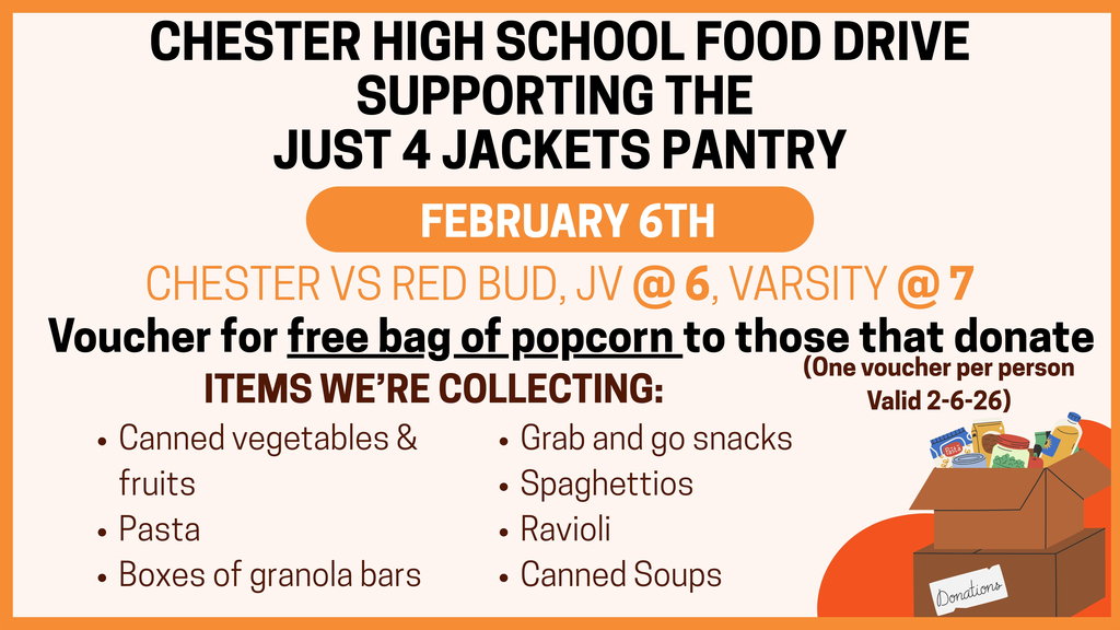 CHS Just for Jackets Food Drive