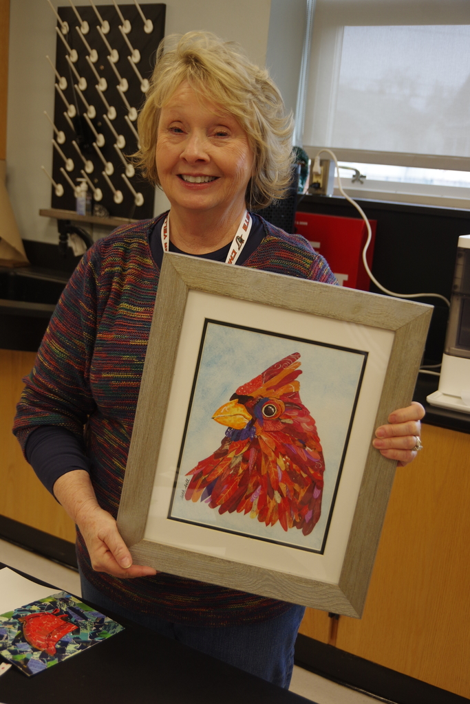 Photo 1 CHS Art Club Bell with collage