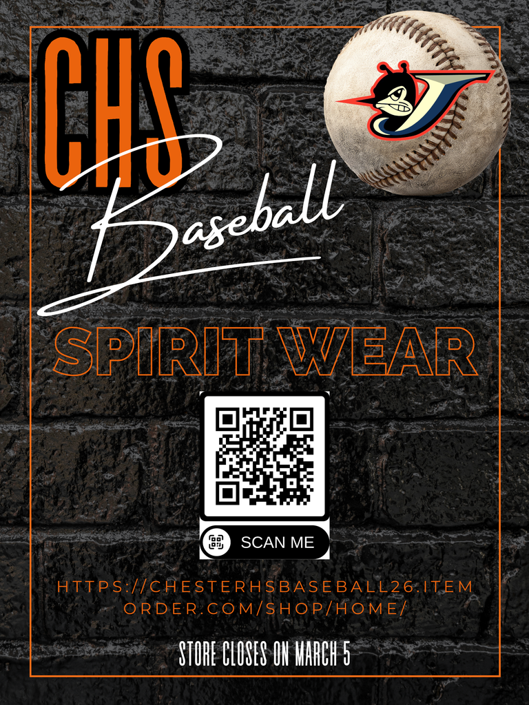 Chester Baseball Spirit Wear