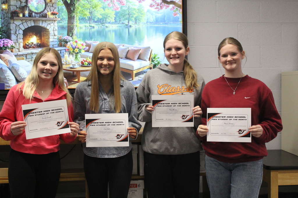 CHS February Students of the Month 2026
