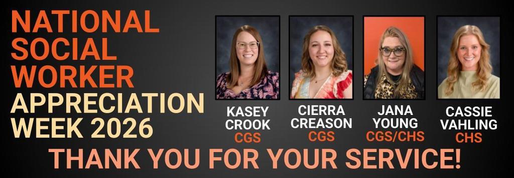 CGS & CHS National Social Worker Appreciation Week