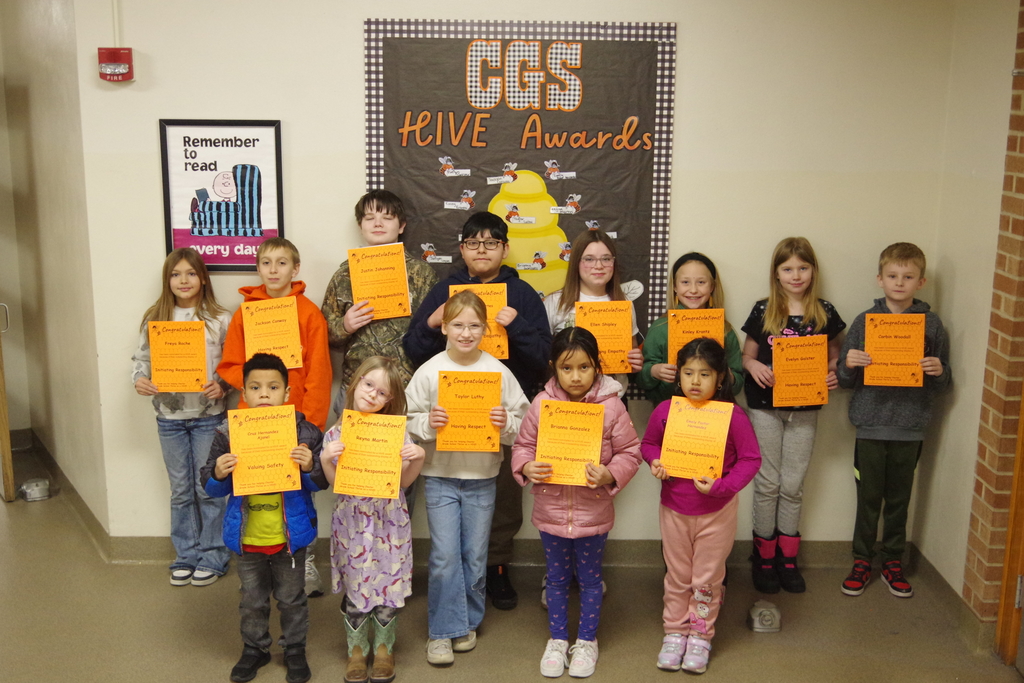 CGS HIVE AWARDS 1-30-26