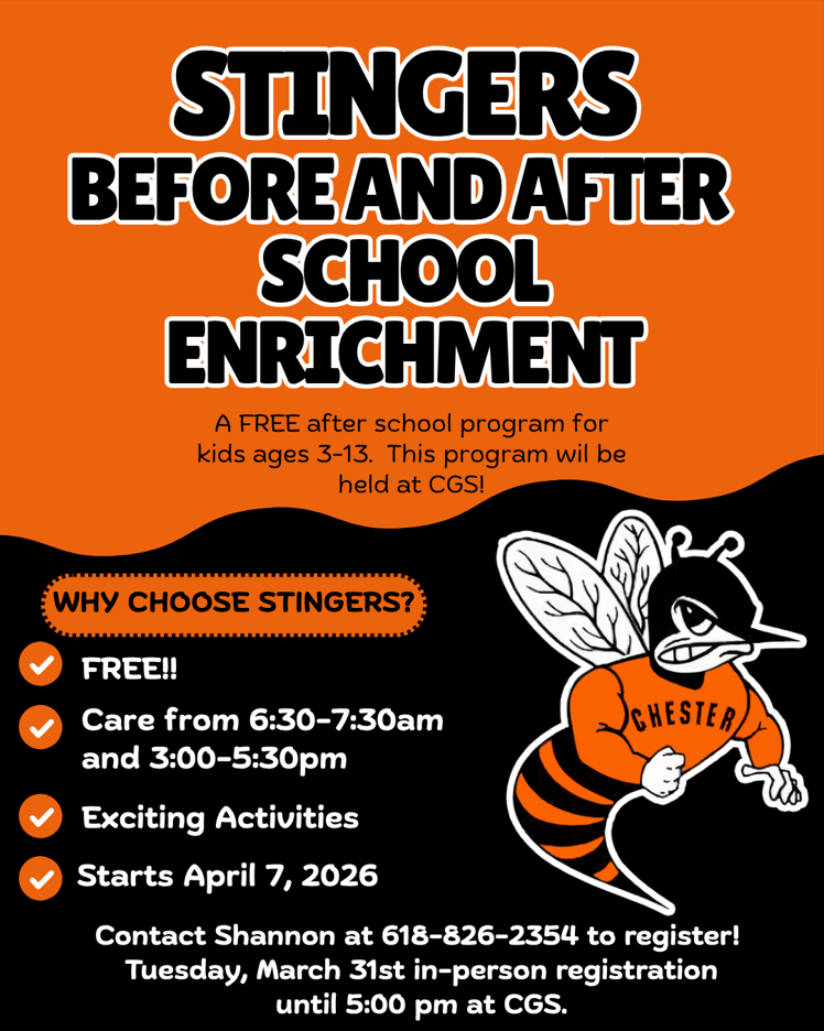 Stingers before and after school enrichment program