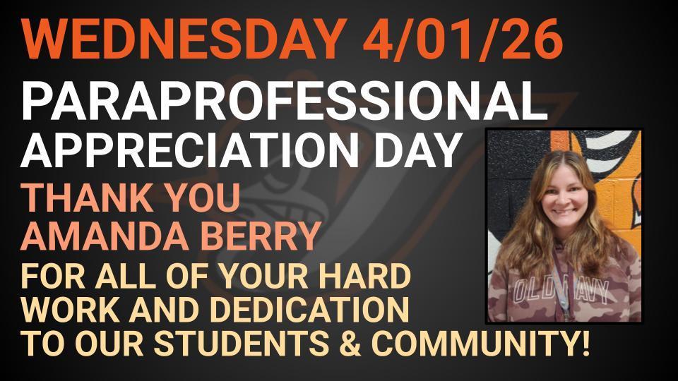 CHS Paraprofessional Appreciation Day 2026