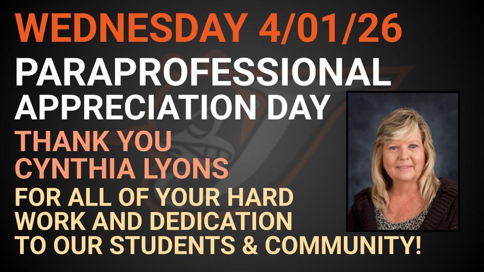 CGS Paraprofessional Appreciation Day 2026