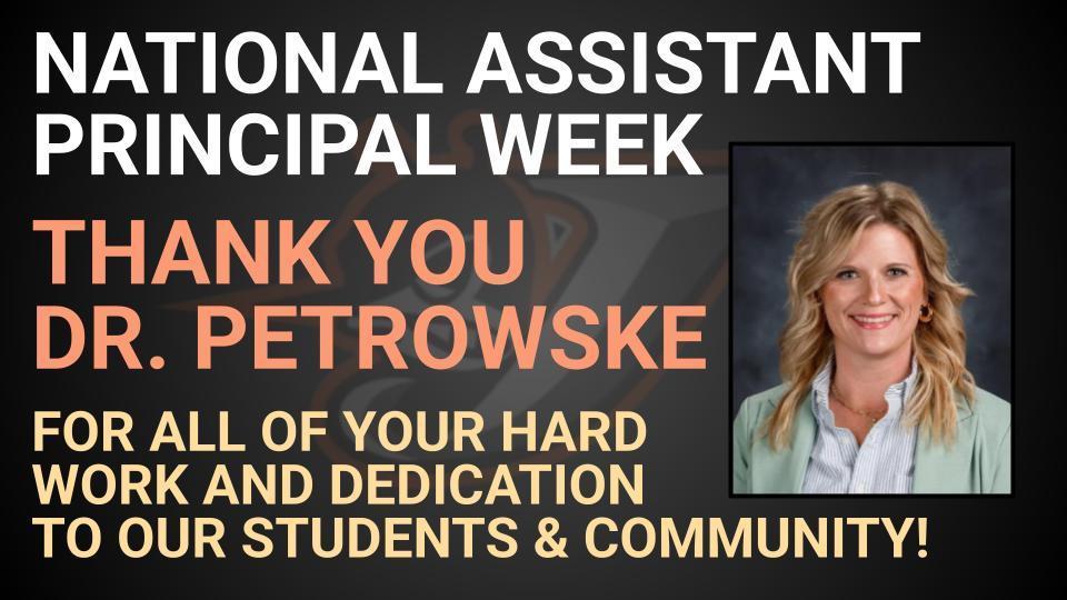 Assistant Principal Week 01