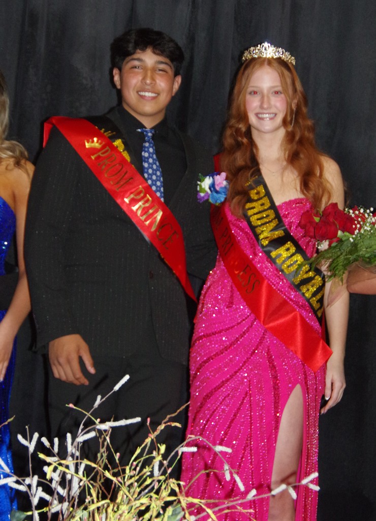PHOTO 8 2026 Prom Prince and Princess Karim and Aubrey