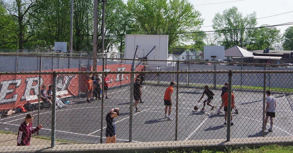 PHOTO 10 Earth Day CHS 5 Basketball Courts