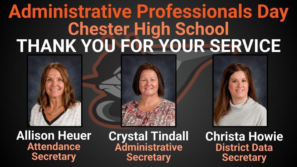 CHS Administrative Professionals Day