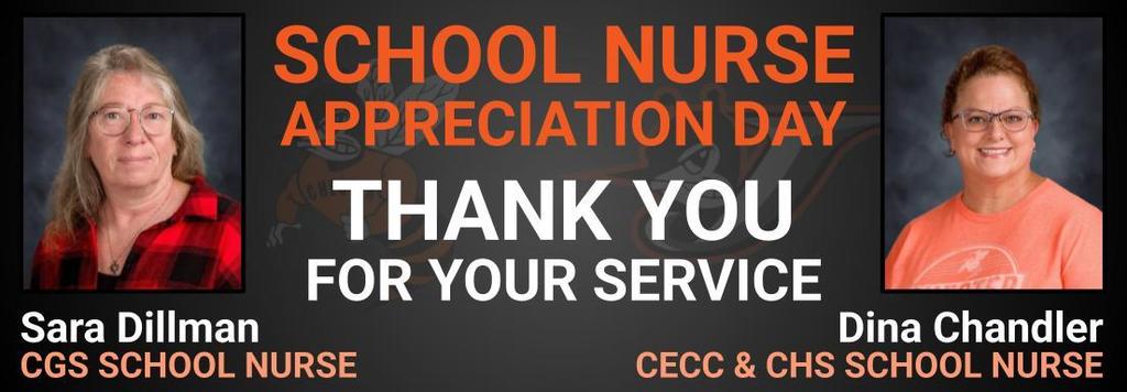 CECC, CGS & CHS School Nurse Appreciation Day 2026