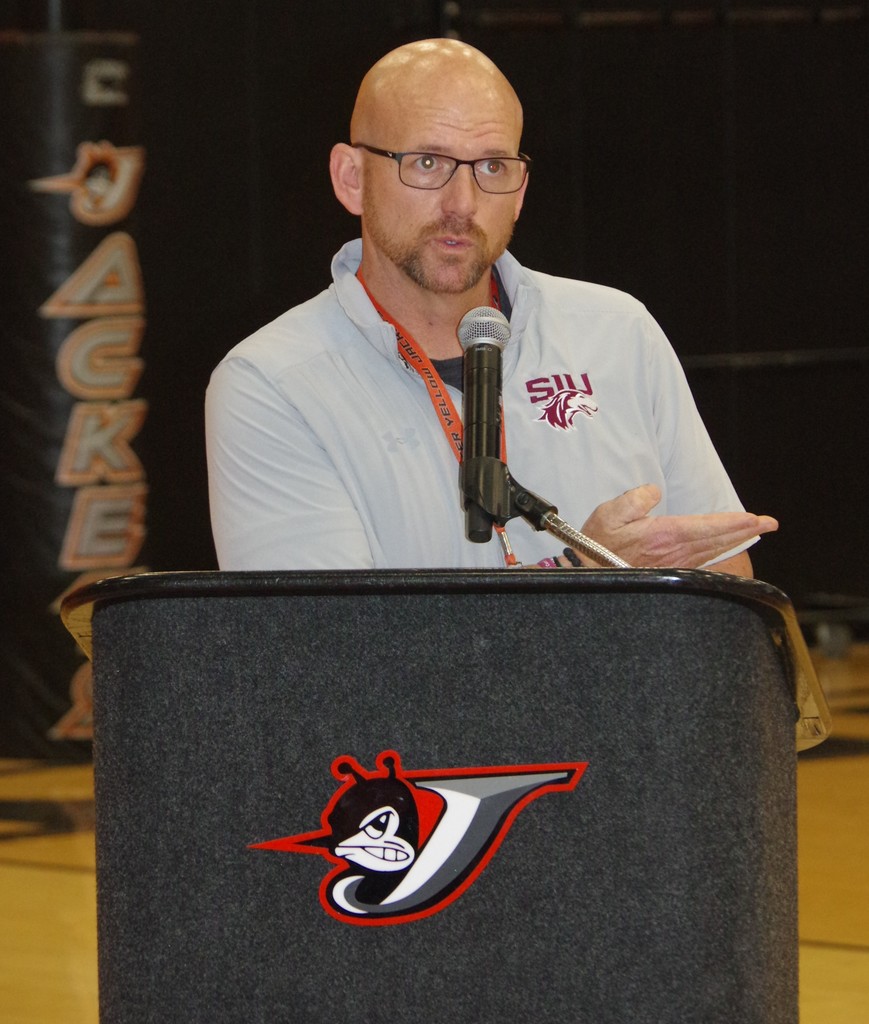 PHOTO 1 Senior Signing Day Jeremy Bledchle Principal