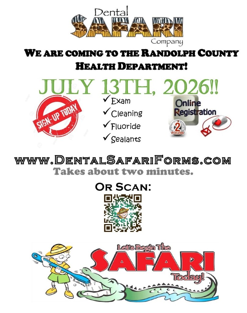 CGS: RANDOLPH COUNTY HEALTH DEPARTMENT DENTAL SAFARI