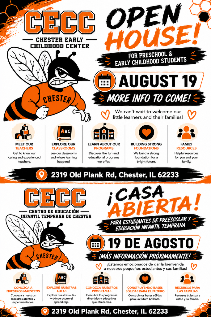 CECC Open House (English/Spanish)