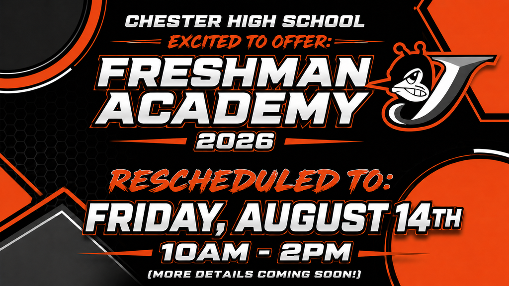 CHS Freshman Academy 2026 Reschedule