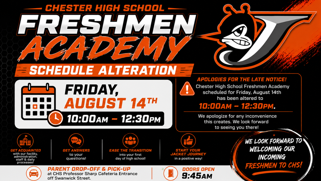 CHS Freshman Academy Schedule Change
