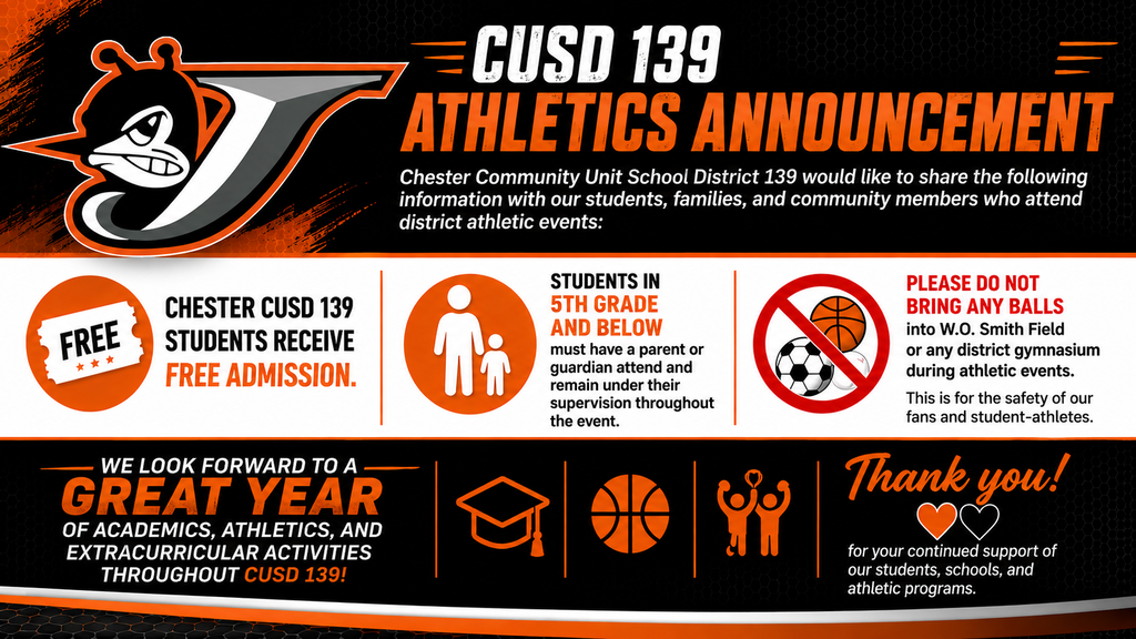 CHS Athletics Announcement (English)