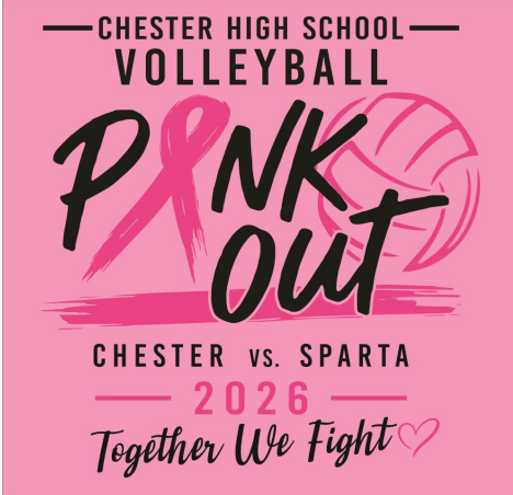 CHS Volleyball Pink Out 2026