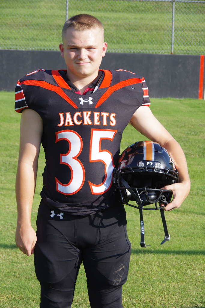 Photo 2 CHS Football Weekly Practice Player of Week 1 # 35 Bently Valleroy