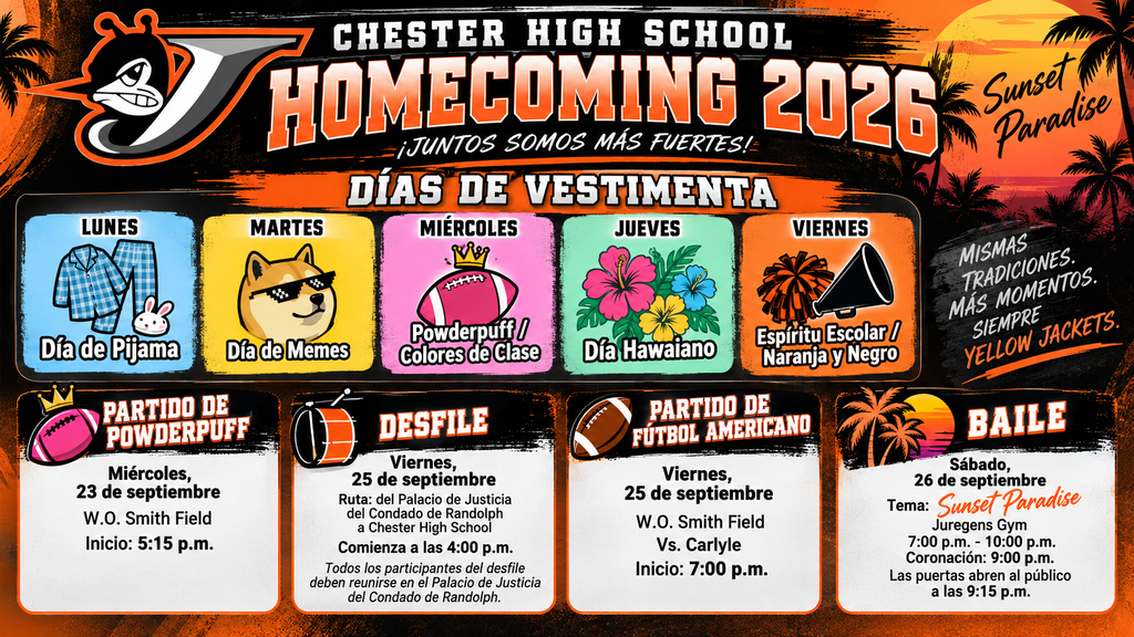 CHS Homecoming 2026 (Spanish)