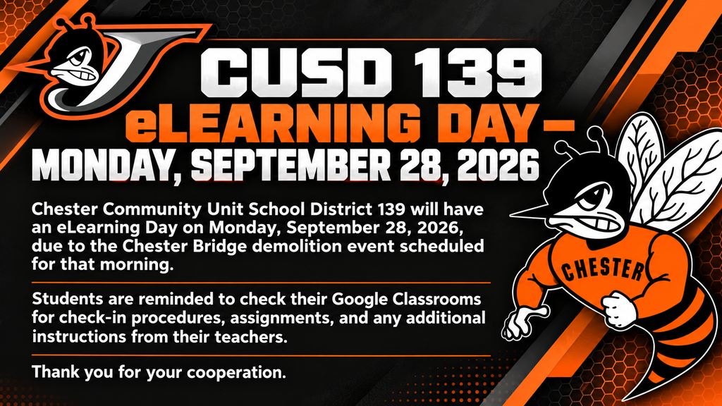 CUSD139 eLearning Day 9/28/26 (English)