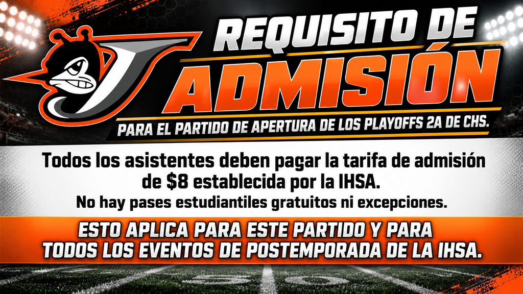 CHS Postseason Admission (Spanish)