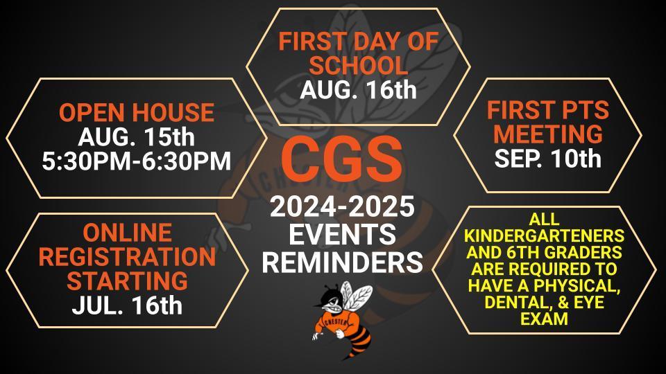 CGS Upcoming Events 1
