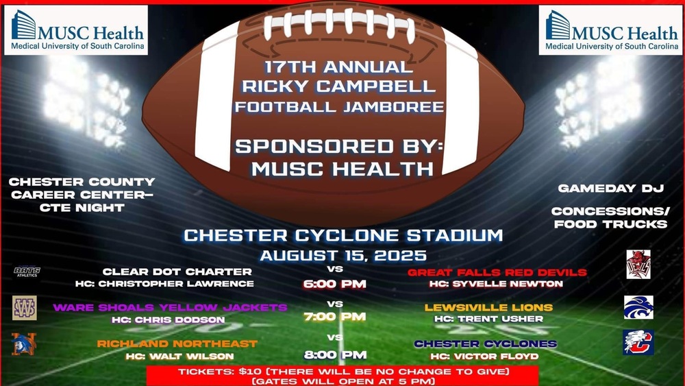 Jamboree 8/15 @7:00 PM