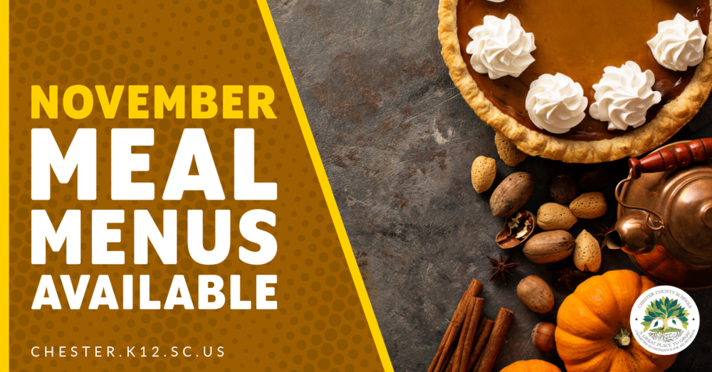 November Meal Menu Available