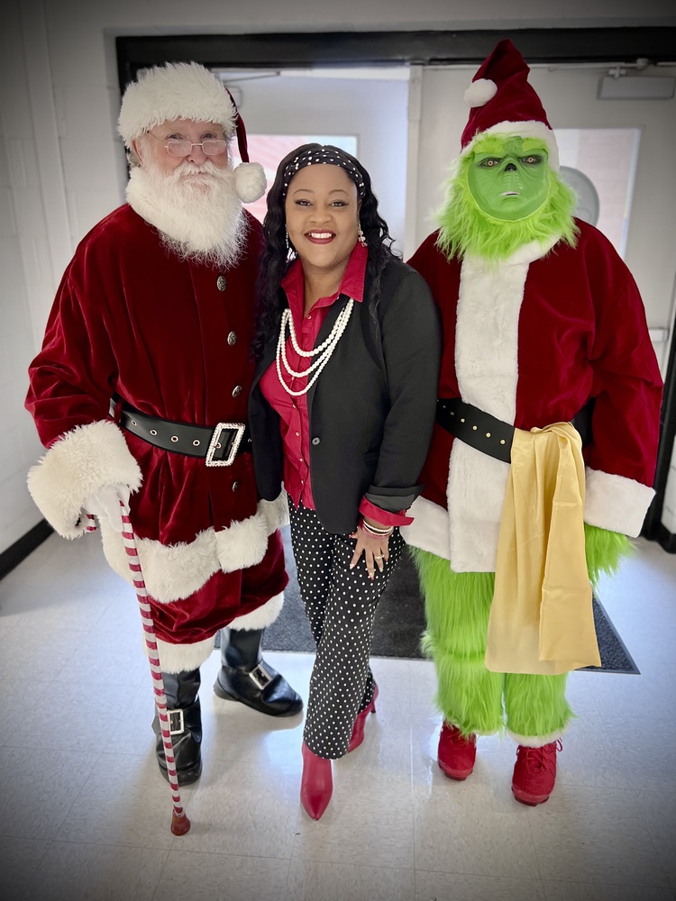 Santa Claus, Mrs. Wilson, The Grinch