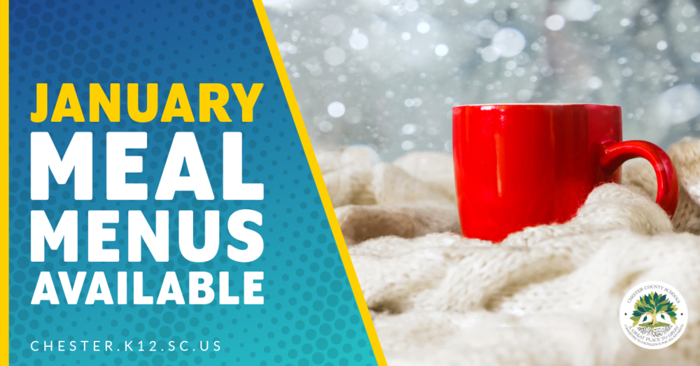 January Meal Menu Available