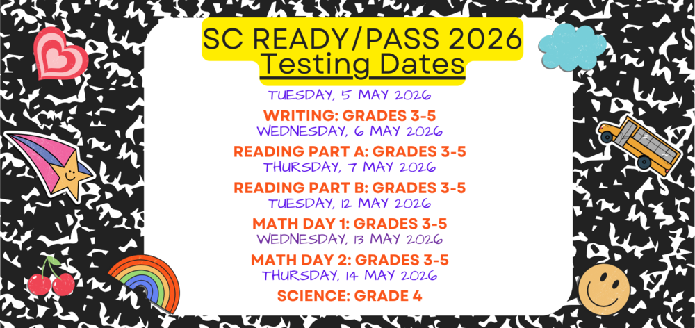 SC Ready Testing Dates