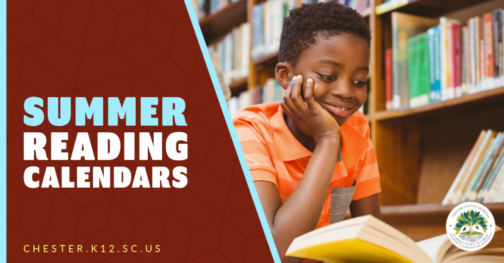 Summer Reading Calendar graphic