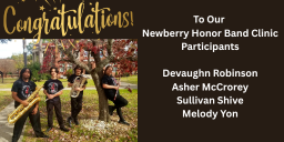 Newberry Honor Band