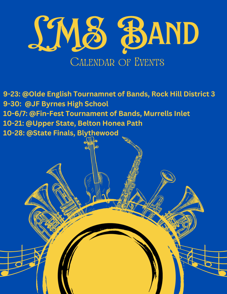 Band Events Through October Lewisville Middle School