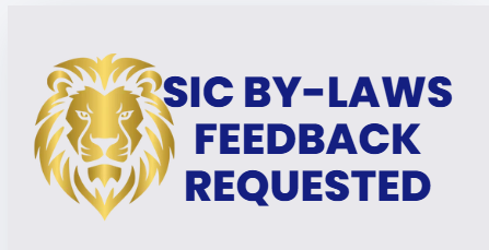 SIC By Laws Feedback