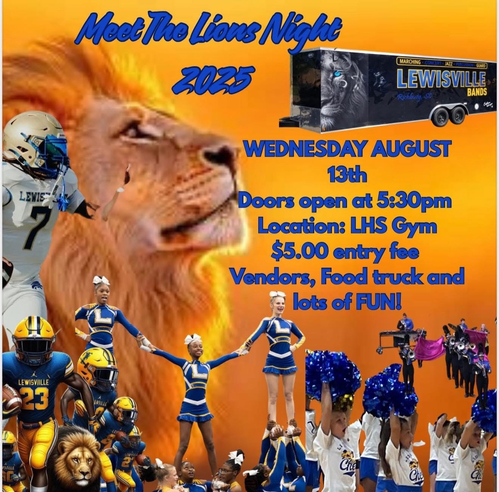Meet the Lions 8/13 @5:30 PM