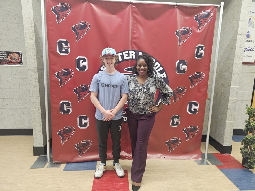 Decon Moss and Principal Cassidy