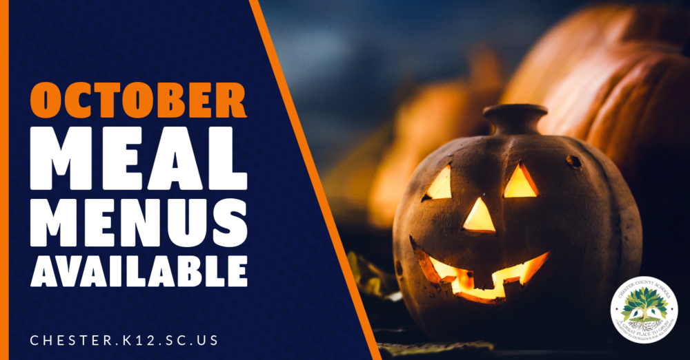 October Meal Menu Available