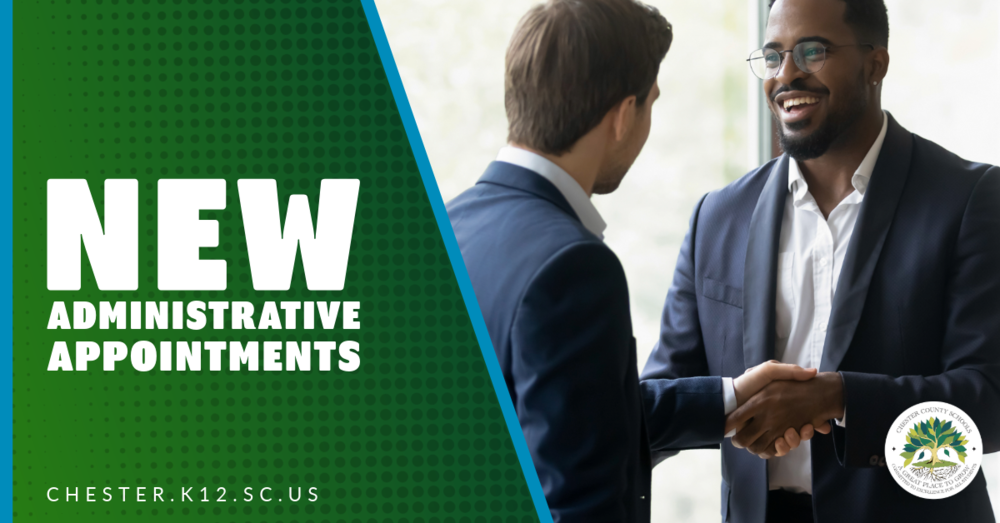New Administrative Appointments Graphic
