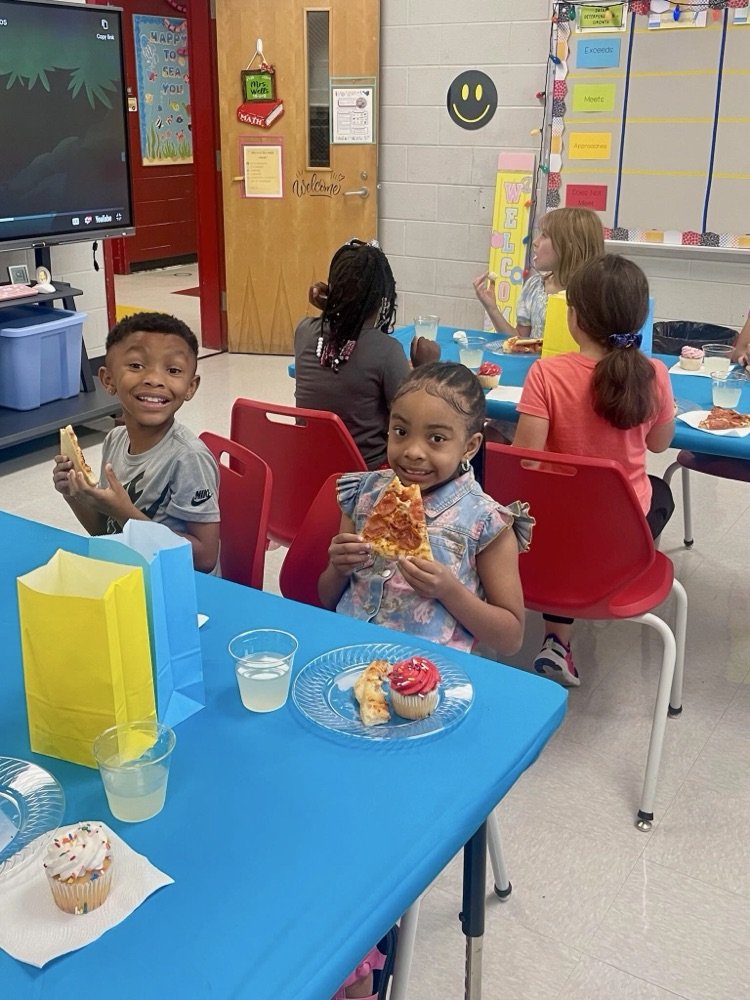 Our summer reading and math celebration was today. 