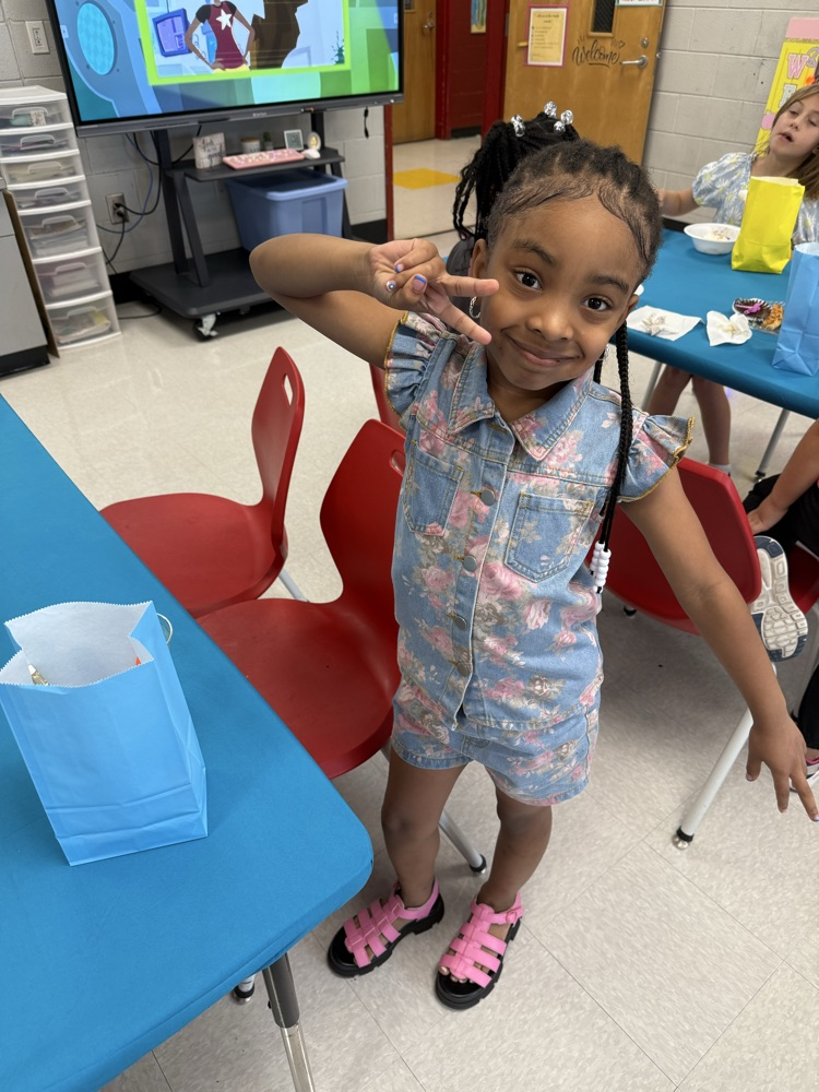 Our summer reading and math celebration was today. 