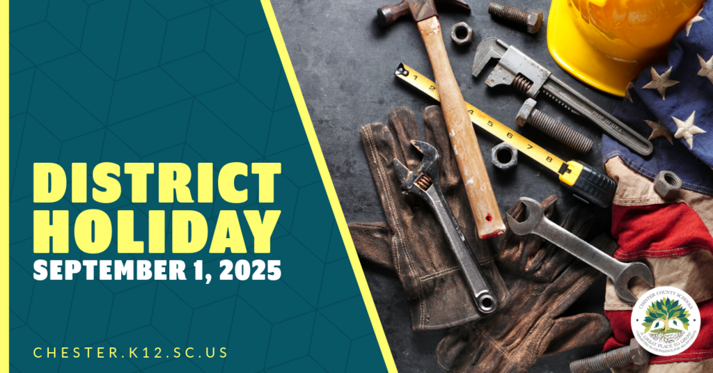 District Holiday, September 1, 2025