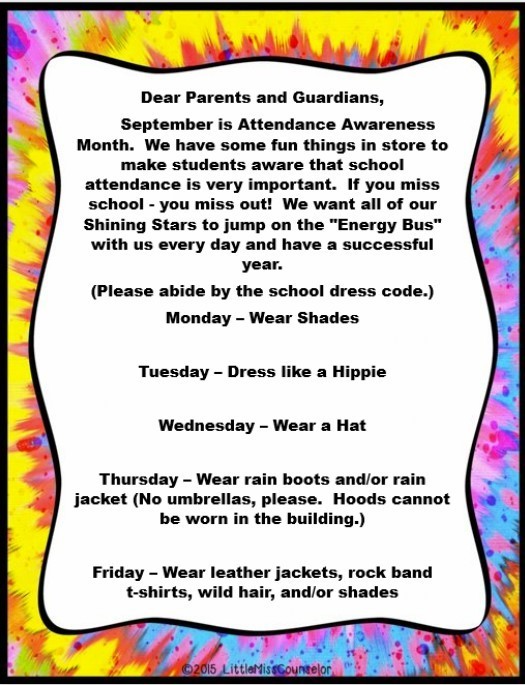 September is Attendance Awareness Month.