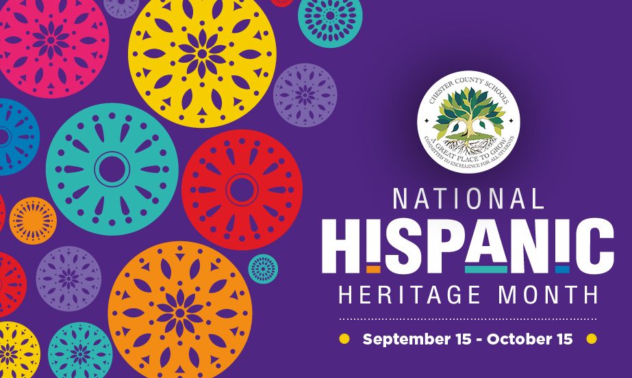 National Hispanic Heritage Month, Sept 15 - Oct 15