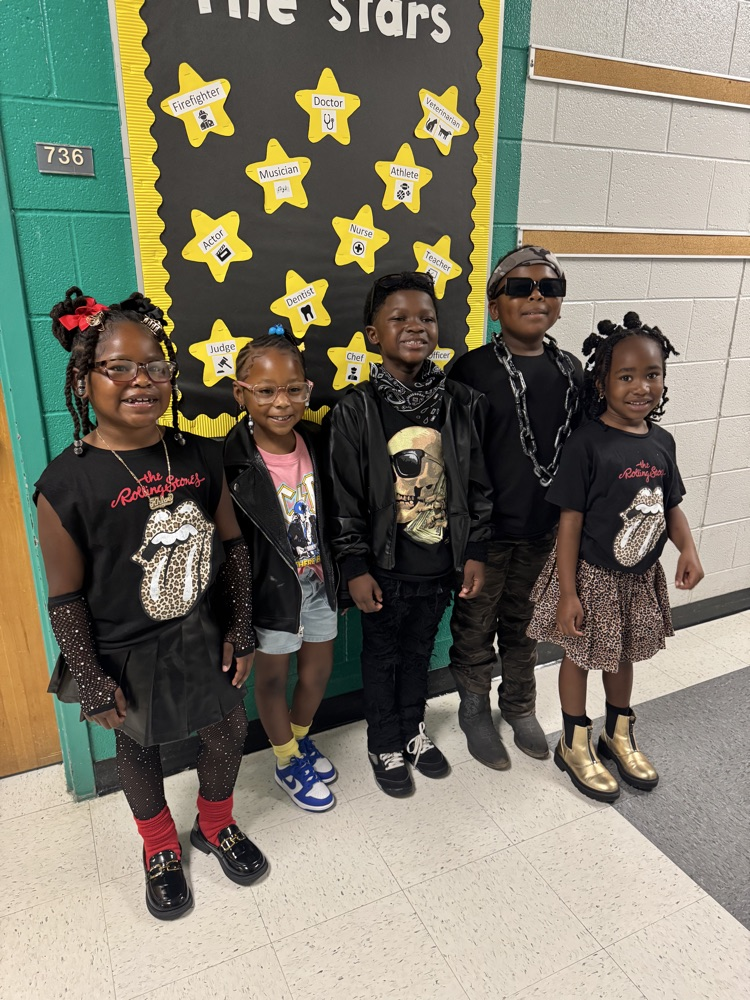 Today was rock ‘n roll day. 