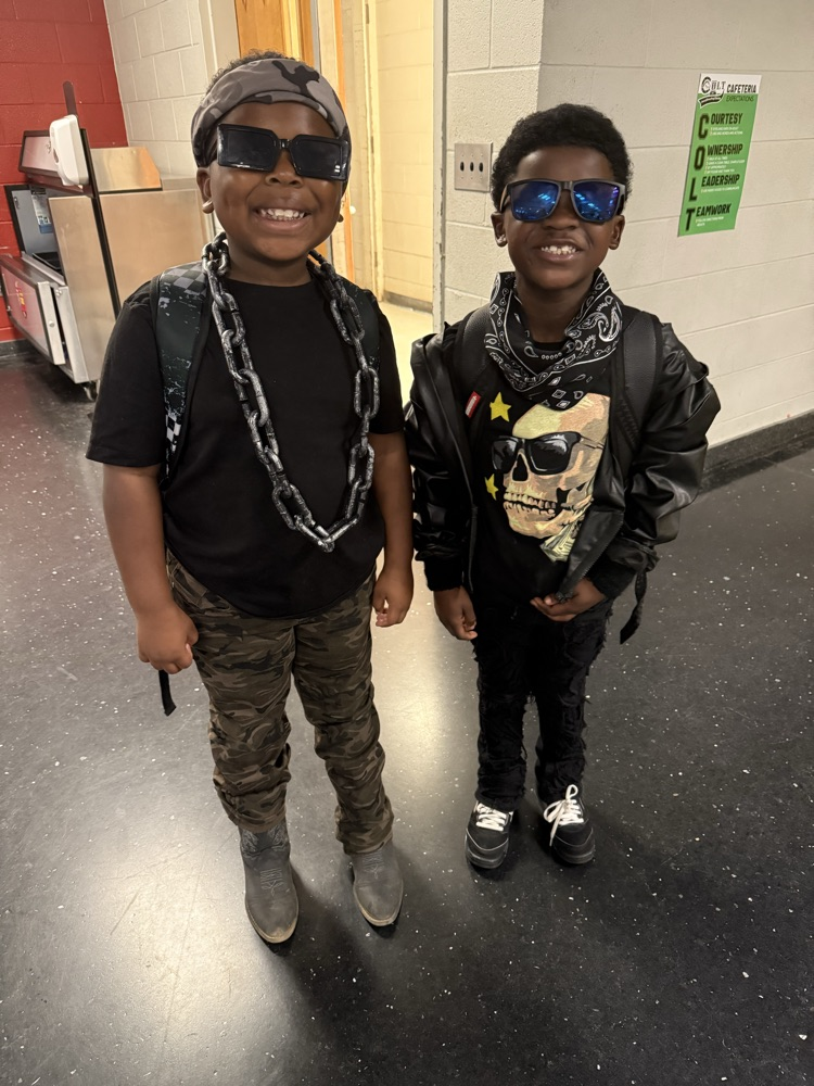 Today was rock ‘n roll day. 