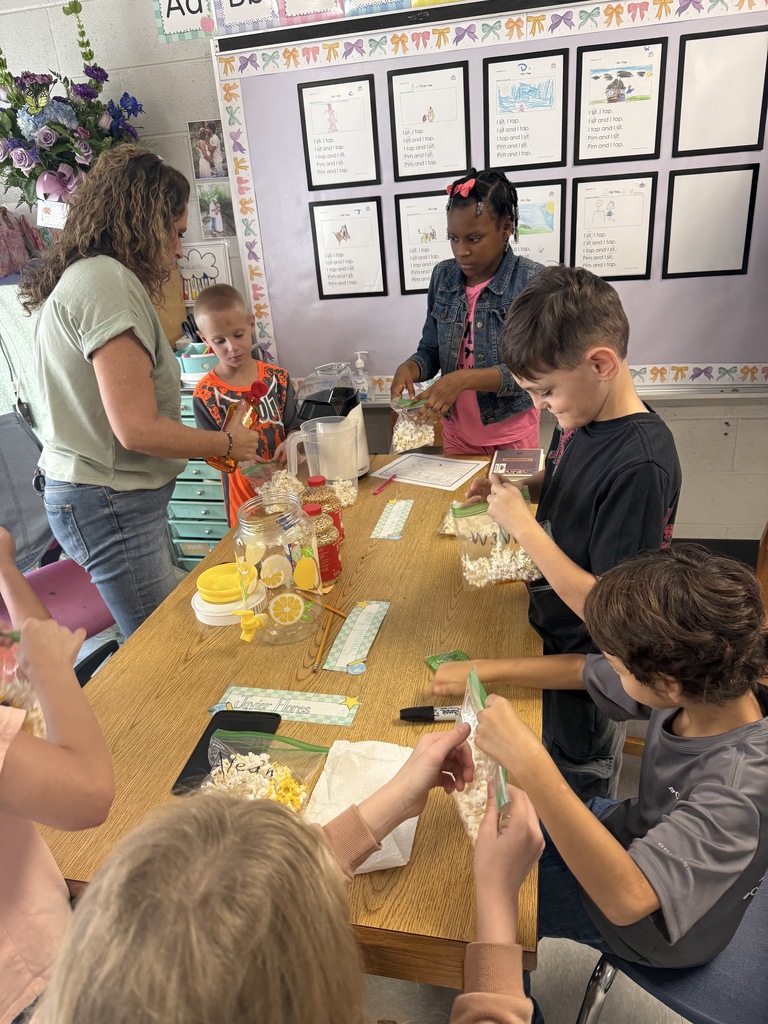 Mrs. Barron, Ms. Wright, and Mrs. Shaw's class