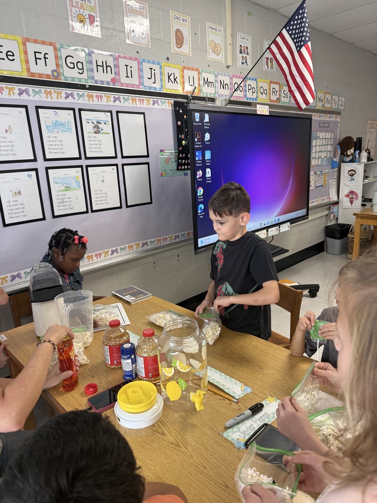 Mrs. Barron, Ms. Wright, and Mrs. Shaw's class