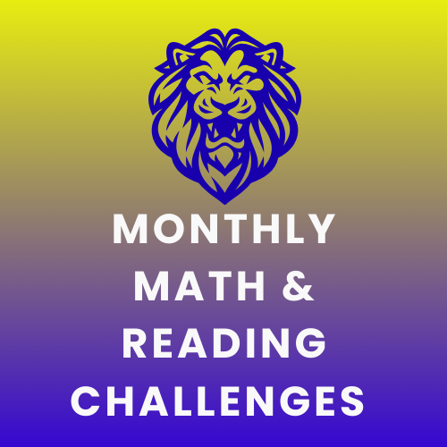 monthly math & reading challenges